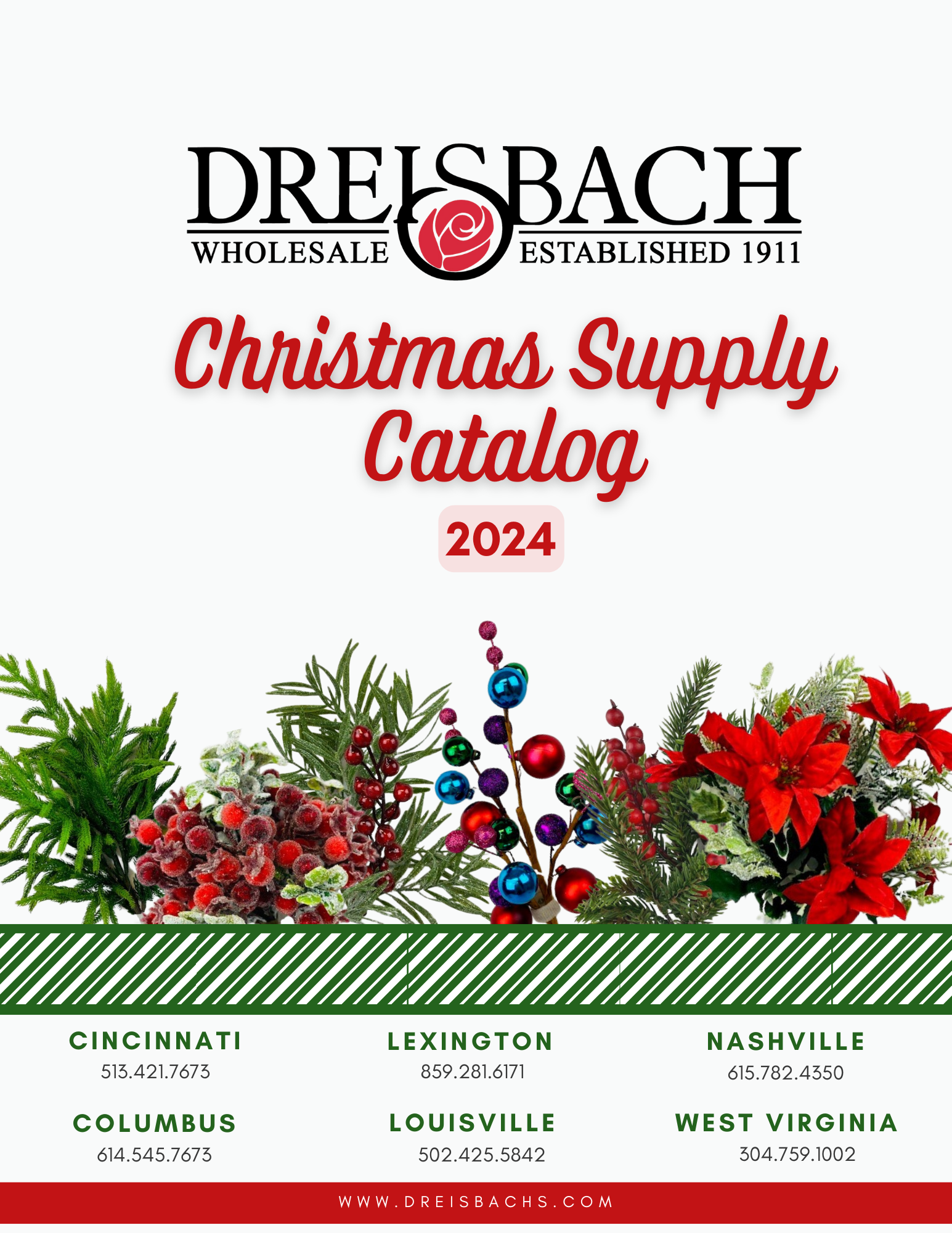 Christmas Supply Catalog Dreisbach Wholesale Florists, Inc.