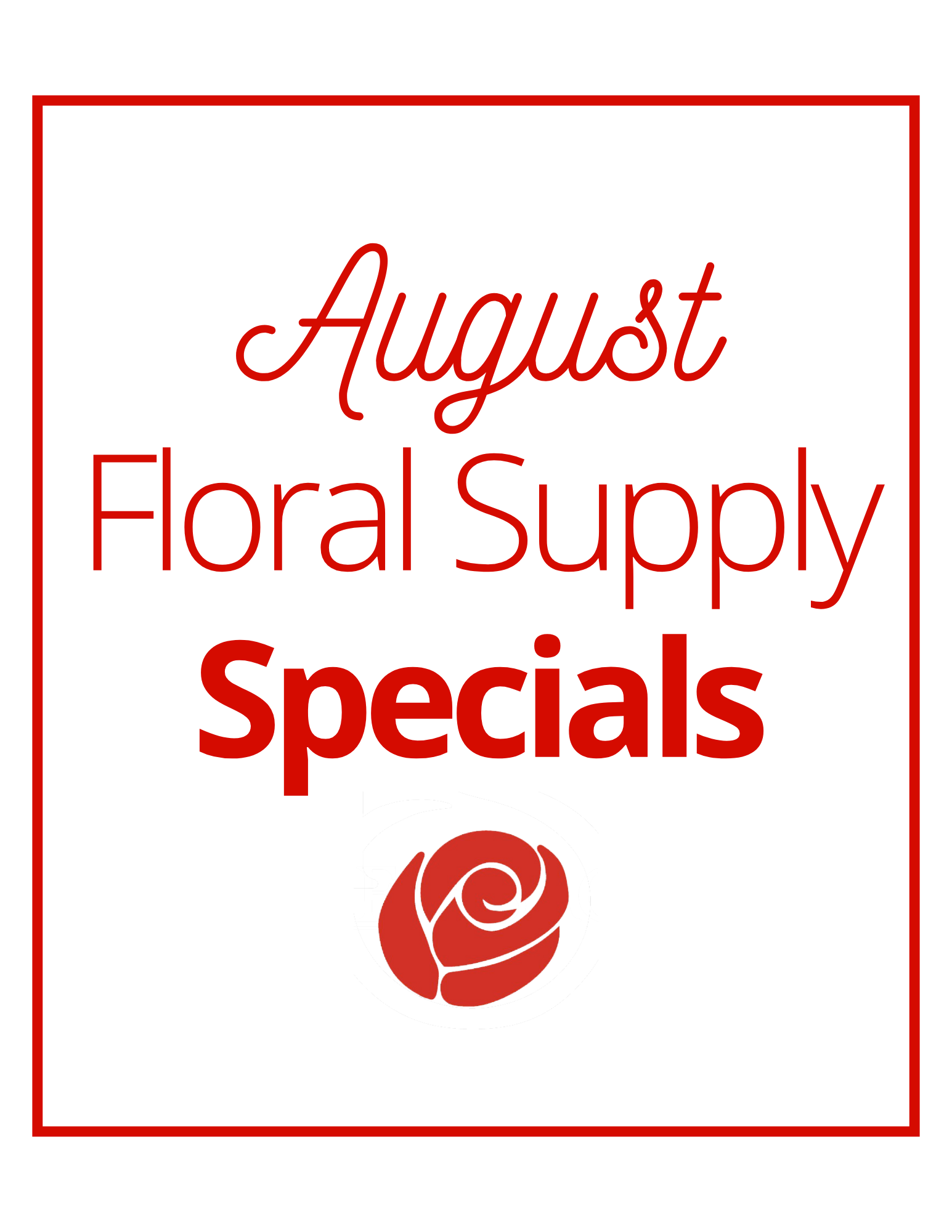 August Supply Specials