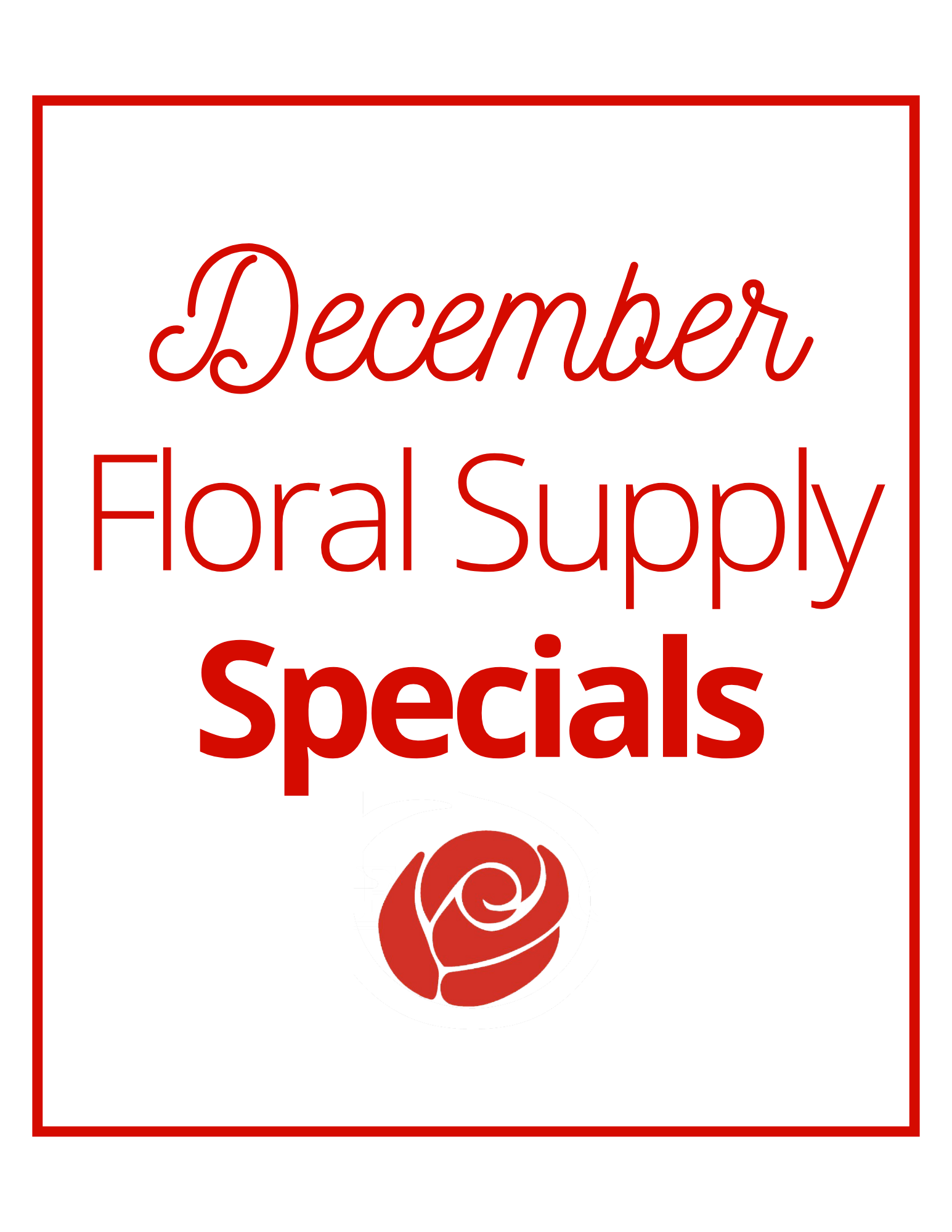 December Supply Specials